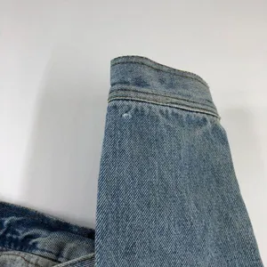 Trafaluc Jeans Womens Denim Jacket Vintage Retro Trucker Medium Wash M thumbnail 3