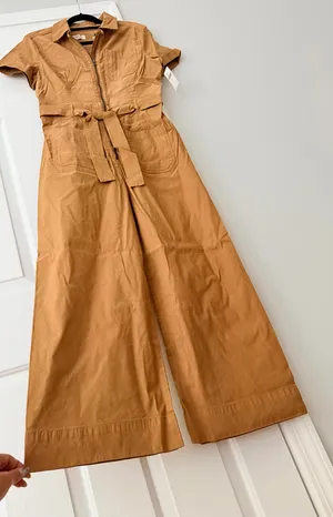 Anthropologie Maeve The Colette Weekend Zip Front Jumpsuit, Size 12 thumbnail 6