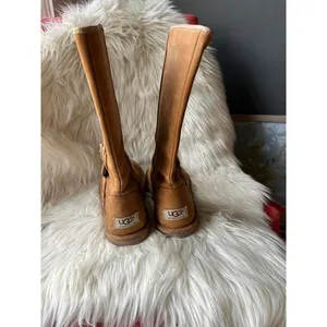 UGG Classic Button High Boots - Light Brown size 9 thumbnail 5