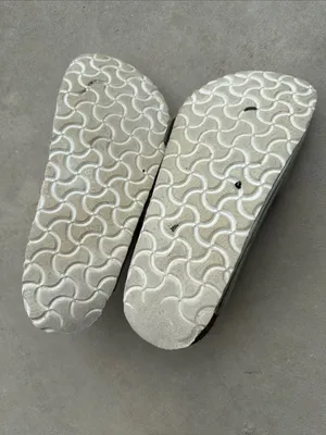 Birkenstock Arizona Silver Leather‎ Sandals size 6 thumbnail 4