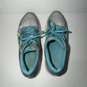 ASICS GEL-Contend 3 Shoes Womens 9 Gray Teal Mesh Running Sneakers T5F9N thumbnail 4