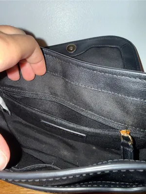 Marc Jacobs Black Leather Saddle Crossbody Bag thumbnail 4