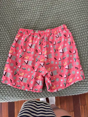 broken threads surf retro print board shorts Pink Size M thumbnail 4