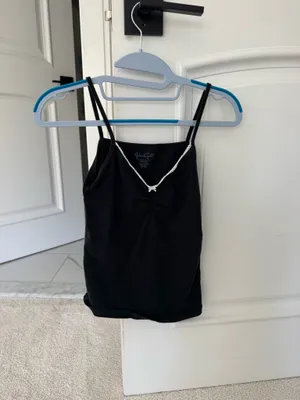John Galt Black Tank Top thumbnail 2