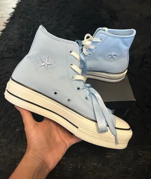 CONVERSE Ctas Lift Hi top blue lace up shoes sneakers women’s 9 new thumbnail 2