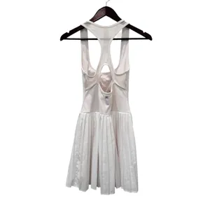 Fabletics Dress Womens Small White Tank Pleated Tennis Skater Racerback Athletic thumbnail 5