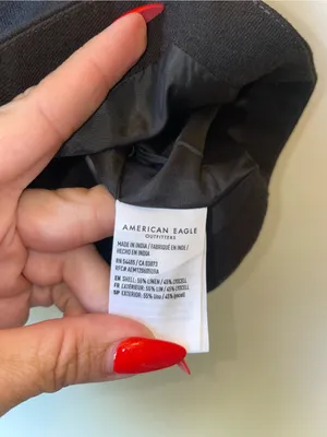 American Eagle Outfitters Gray Tailored Vest thumbnail 4