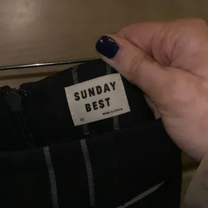 Plaid, pleated skirt from . Sunday Best brand. thumbnail 2