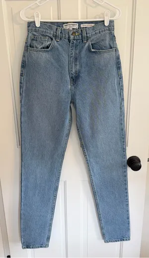 American Apparel‎ High-Waisted Jeans – Size 28 thumbnail 1
