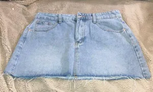 🎉4 for $20 Shein Denim Mini Skirt, Medium (US 6) thumbnail 1