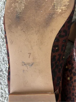 Madewell The Frances Skimmers Painted Leopard Calf Hair Leather Flats Loafer thumbnail 8
