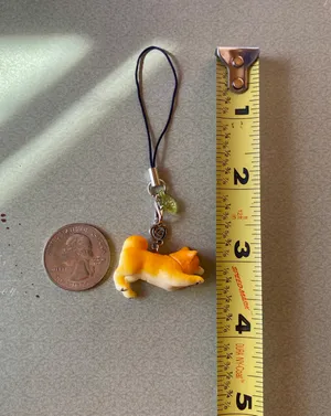 Handmade cute Japanese dog Shiba Inu phone charm/bag accessory/car display/strap🐶🌟 thumbnail 5