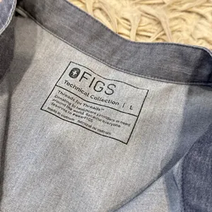 Figs Rafaela scrub top size large gray thumbnail 3