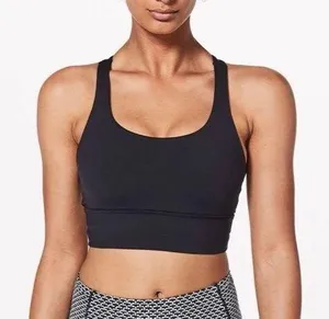 Lululemon Energy Longline Sports Bra Black thumbnail 1