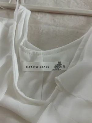 Altar’d State Ruffle Maxi Dress thumbnail 3