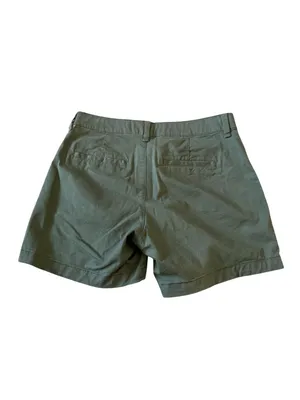 GAP Women's Olive Green Cotton Blend Shorts Size US 4 thumbnail 2