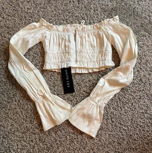 White Fox Boutique White Crop thumbnail 1