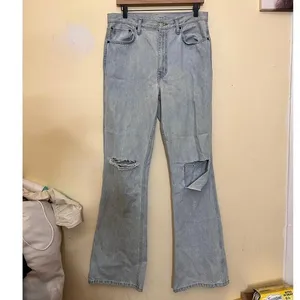 Ética Sasha Modern‎ Flare Jeans Sea Breeze Size 29 thumbnail 13