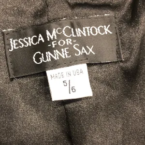 Jessica McClintock for Gunne Sax vintage dress thumbnail 3