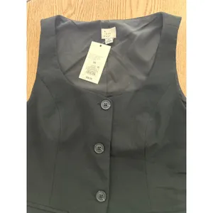 New Women's A New Day Vest Polyester Some Stretch Black Size Xs thumbnail 4
