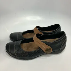 Taos Bravo Mary Jane Shoes black leather‎ size 8 thumbnail 3