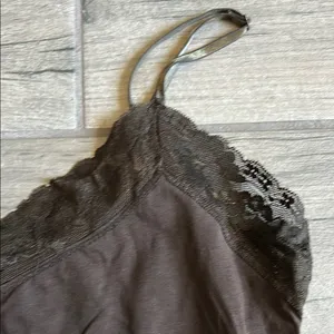 Old Navy Brown Camisole Fitted Spaghetti Straps thumbnail 3