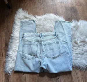 REFORMATION Julia Crop High Cigarette Jean In Powell thumbnail 6