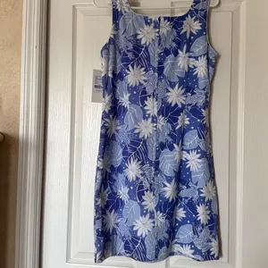 Lilly Pulitzer Dress 6 Vintage NWT Krista Lotus Blue Prince Charming Frogs thumbnail 9