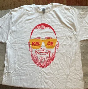 Kansas City Chiefs Travis Kelce Football Tshirt thumbnail 1