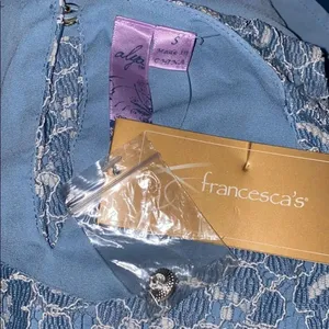 ✨MURRELL LACE TANK✨ Blue Size undefined thumbnail 5