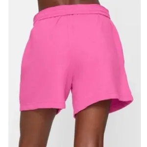 SKIMS Hot Pink Drapey French Terry Ultra High Waist Drawstring Lounge Shorts XS thumbnail 4