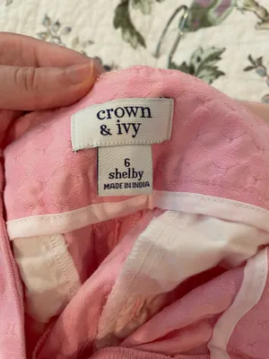 Crown & Ivy Shorts Scalloped Shelby Women’s thumbnail 2