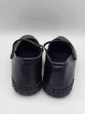Softwalk Womens Leather Mary Jane Flats Shoes Size 8 Black Comfort Walking NEW thumbnail 4