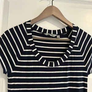 Athleta Maxi Dress Navy White Size XS thumbnail 4