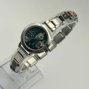 NASCAR Collectible Watch Silver-tone Women’s Watch Working New Battery thumbnail 2