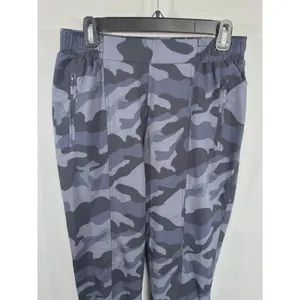 Old Navy Active StretchTech Camo Joggers‎ Grey Charcoal Medium Zipper Pockets thumbnail 2