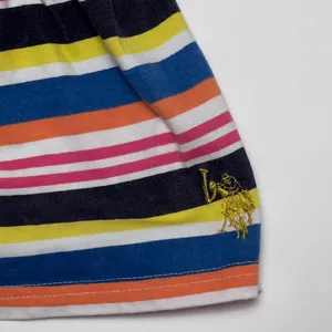 U.S. Polo Assn. Multicolored Striped Romper thumbnail 4