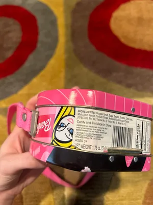Barbie Mattel 2000 Vintage Retro Y2K Early 2000’s Metal Tin Candy Strap Purse thumbnail 8
