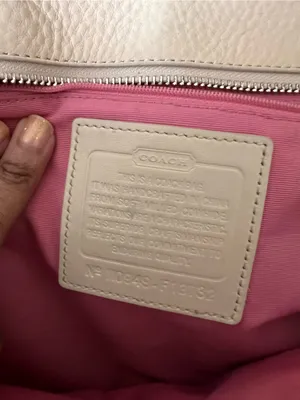 Coach Cream Leather Shoulder Bag thumbnail 7