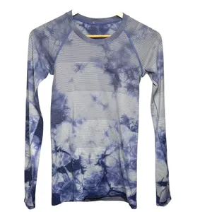 Lululemon Swiftly Tech Long Sleeve 2.0 Wash Shibori Stripe Midnight Orchid thumbnail 2