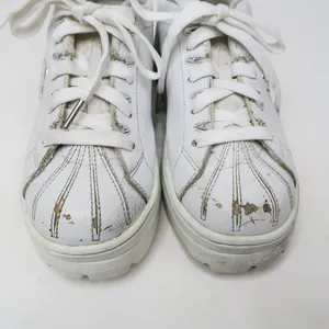 Vintage 90s Skechers White Chrome Platform Sneakers thumbnail 8