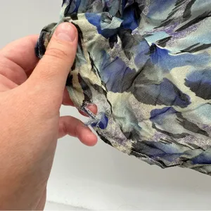 RTR Katie May Baby Cakes Off White & Blue Printed Strapless‎ Maxi Dress Sz S thumbnail 12