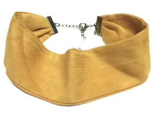 3/$30 Free People | Mustard Daisy Jane Suede Choker thumbnail 1
