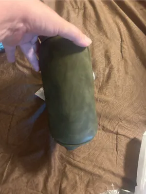 Olive Green Faux Leather Women’s Backpack Purse thumbnail 7