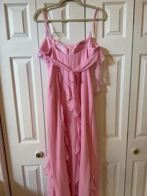 Pink Barbie Azazie dress thumbnail 4