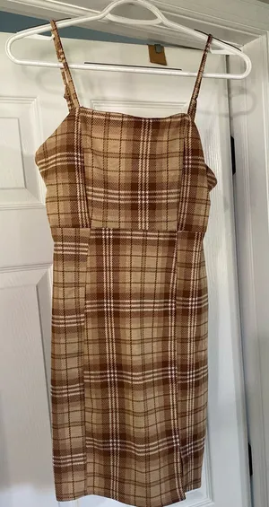 Ultra Flirt Plaid dress thumbnail 1