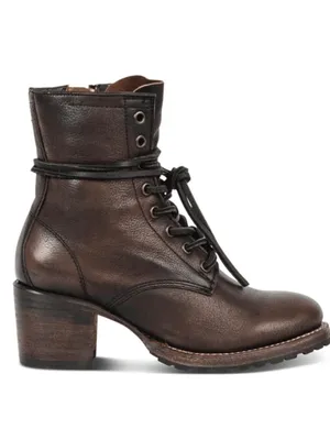Freebird Cavalier Leather Lace-Up Boot Black 8 GUC thumbnail 11