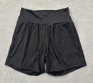 Halara SoftlyZero Airy Super High Waist InstantCool Shorts 7" Black Women's XL thumbnail 1