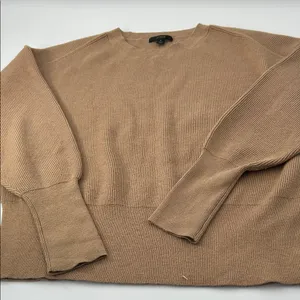 J. Crew Tan Ribbed Knit Sweater thumbnail 8