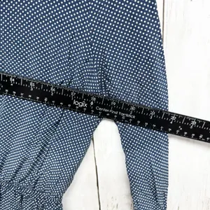 Avec Les Filles Dress Women Size Large Polka Dot Lace Trim Long Sleeve‎ Mini Zip thumbnail 6